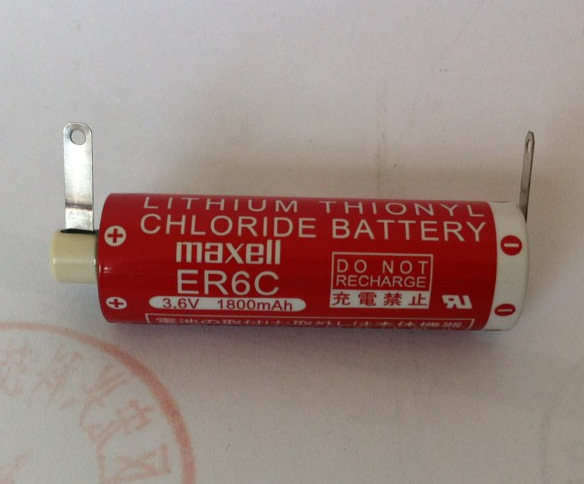实体店maxell麦克赛尔锂电池er6c 三菱plc电池 er6c(aa) 3.6v
