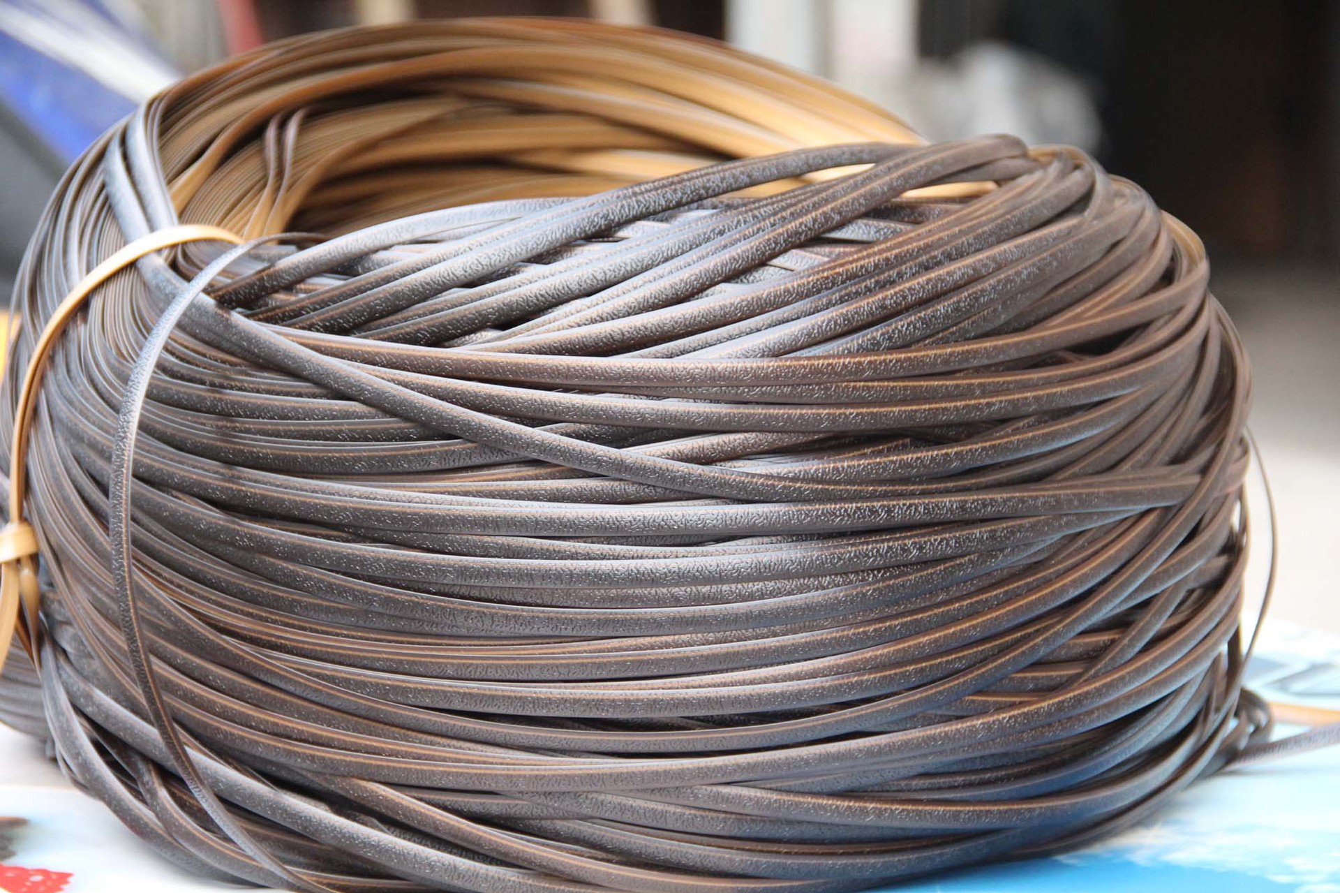 编织修补翻新修复户外藤椅秋千吊篮pe塑料藤条胶藤腾皮腾片扁腾腾