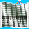 廠家專業生產 針織方格窗紗網眼布 綠色復合方格網布40g