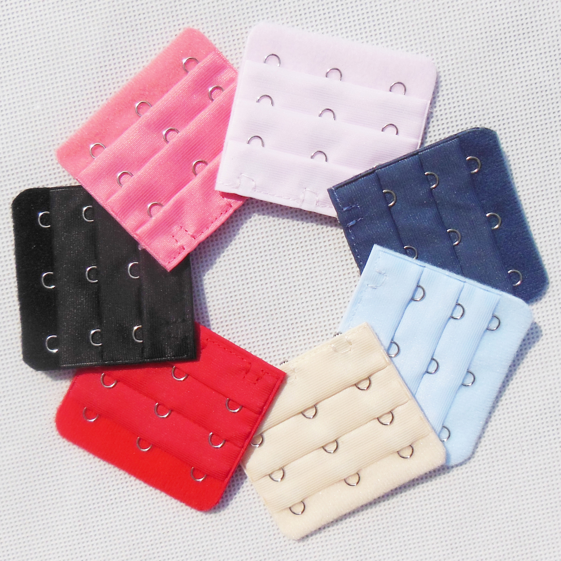 女士内衣文胸延长扣 三排三扣背扣内衣加长扣胸罩搭扣文胸扣d