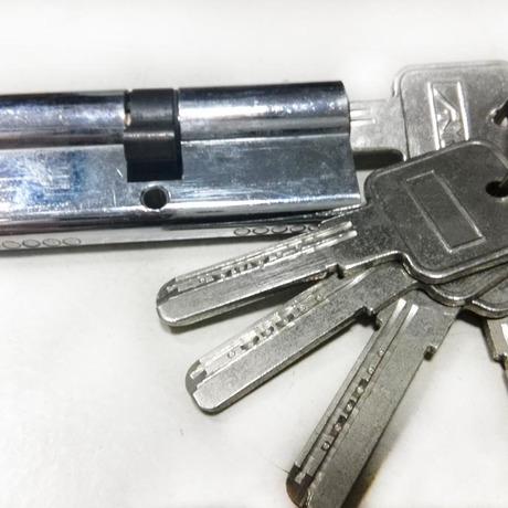 弹子插芯锁芯 全铜双开锁芯 65 70 75 80 85 90 100