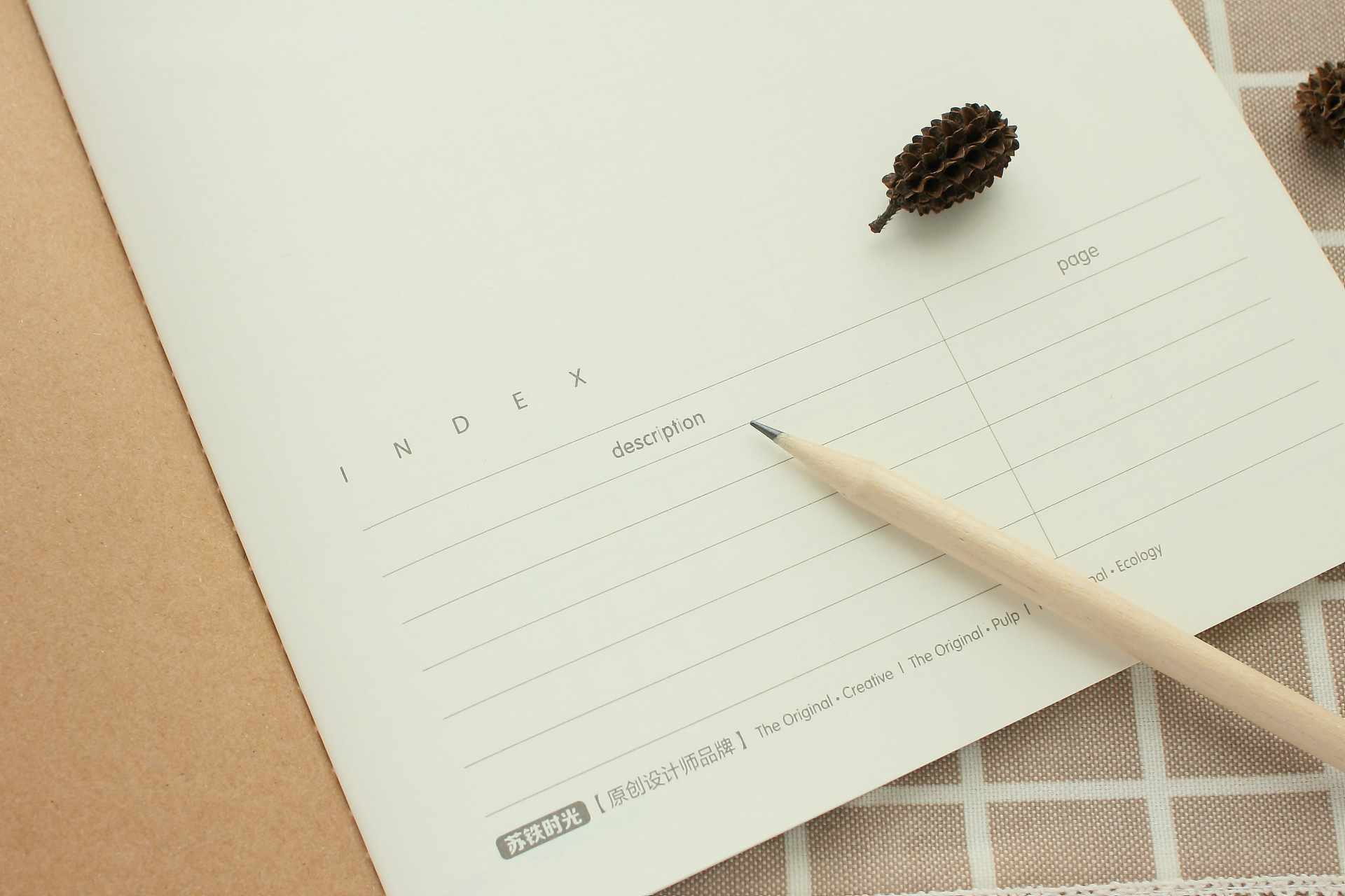 创意文具 苏铁复古牛皮本日记本 a5记事本**装32k便签.