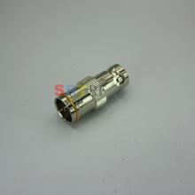 BNC母头 F公头 BNC转接头 射频同轴转接器  BNC.F-KJ-1