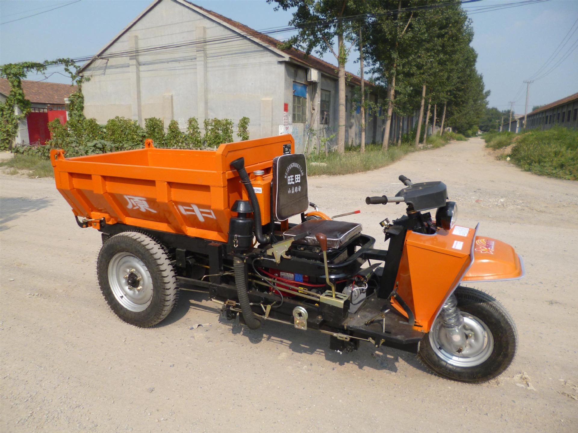 2016年新款式重后桥,手把式,质量好建筑,工程,矿用自卸三轮车