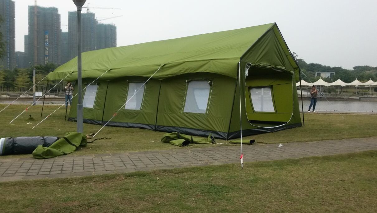 防疫隔离民用户外救灾帐篷  加厚防暴雨地震帐篷 厂家定做