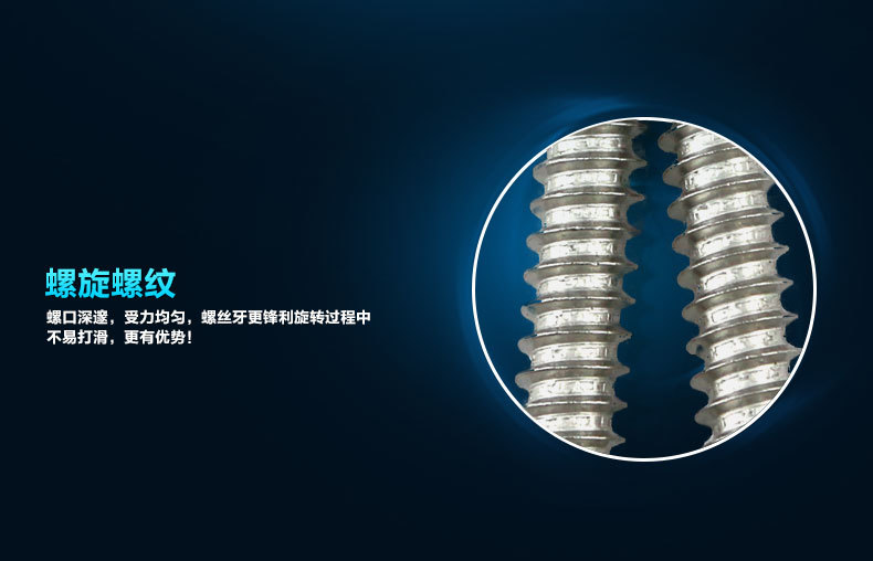 沉头三爪自攻螺丝M3.5X25双牙 304#本色