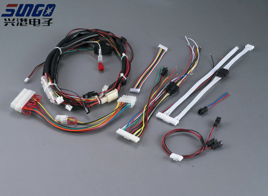 生产销售5051/2510型条形连接器 汽车大灯gsp线束 2.54端子线