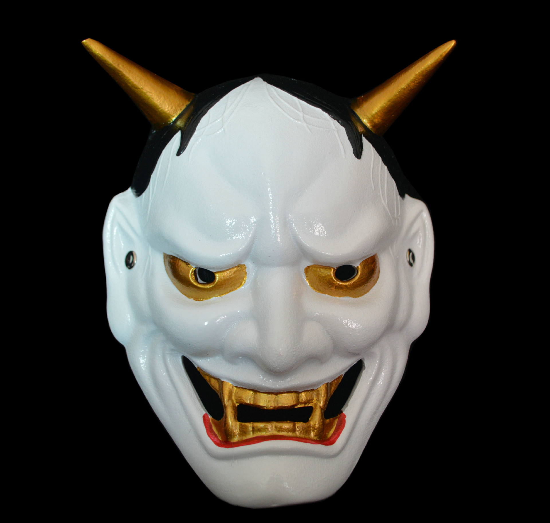 特价万圣节般若面具树脂工艺品白色般若面具