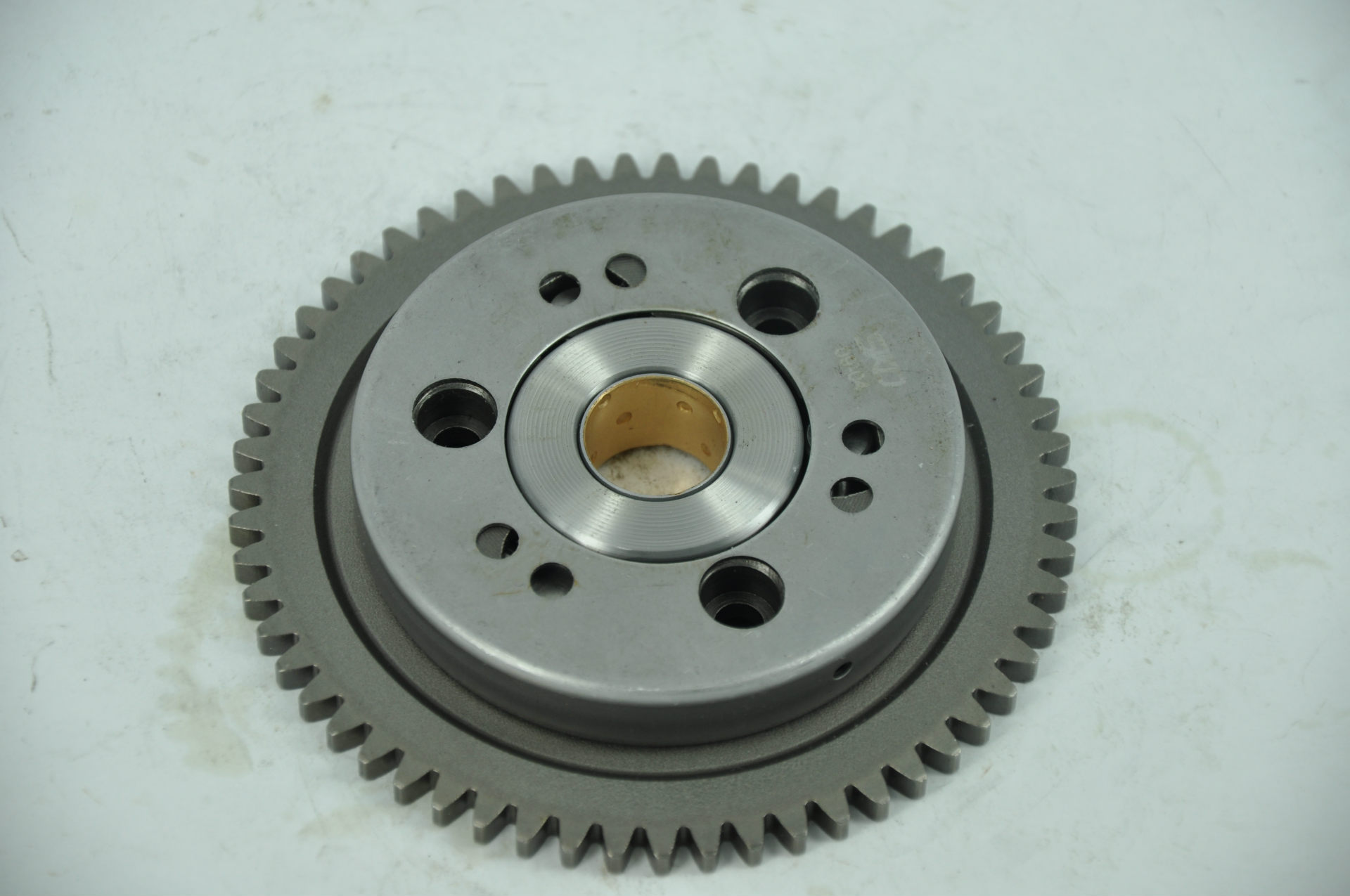 摩托车发动机零配件 超越离合器 大沙125 ch125启动盘总成