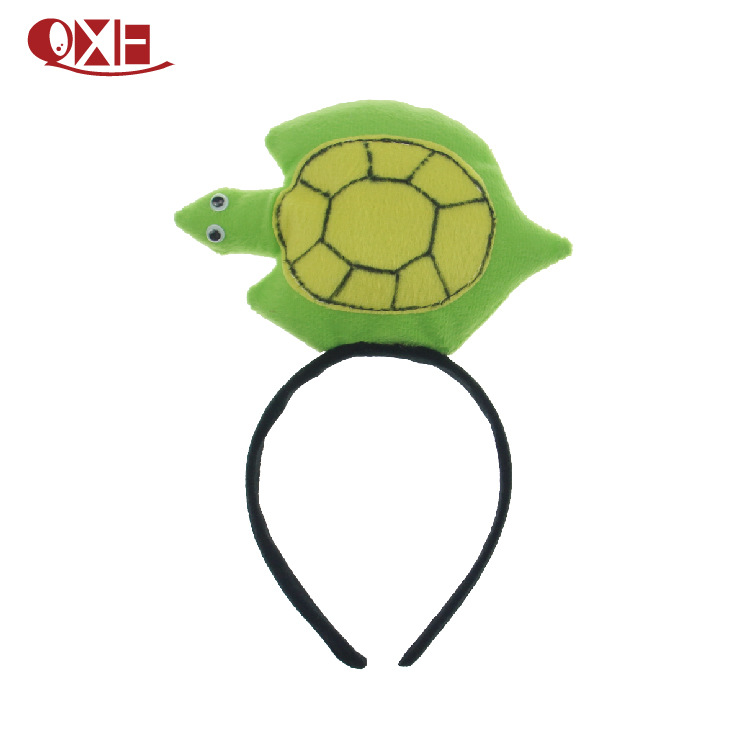 六一儿童节演出万圣节cosplay发箍头扣动物表演头饰立体乌龟头箍