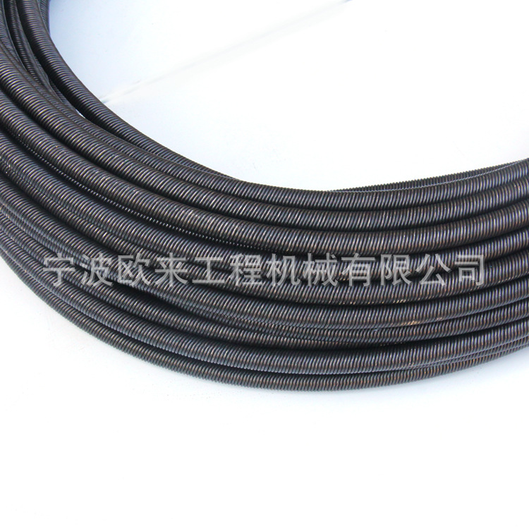 宁波厂家碳素钢丝软轴芯 黑色45号钢70号钢18mm16mm13mm14mm