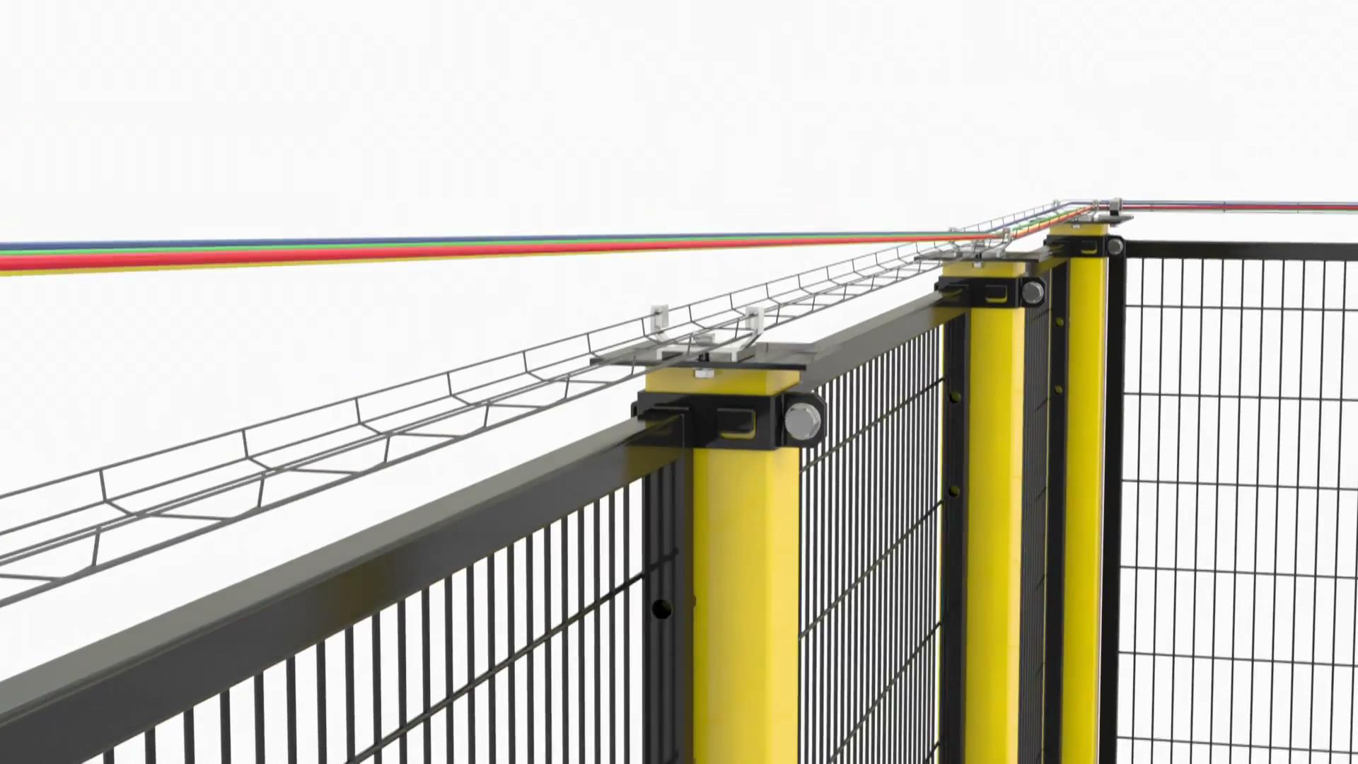 车间隔离网 防护施工安全厂区护栏网 设备机器人防护围栏网 批发