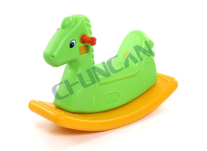 【超强品质超优价格】儿童玩具双色小马摇马 塑料摇马cc 0.
