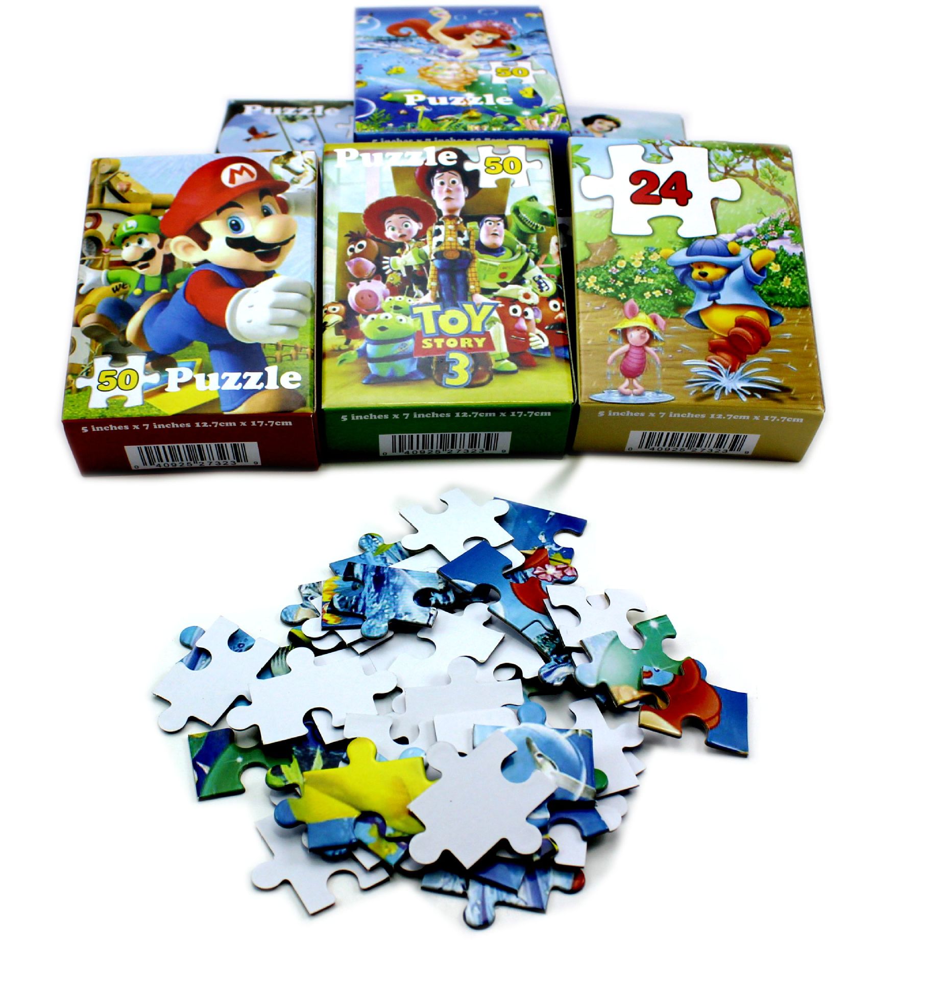 儿童纸质纸盒拼图儿童拼图益智玩具拼图 纸盒儿童益智 拼图