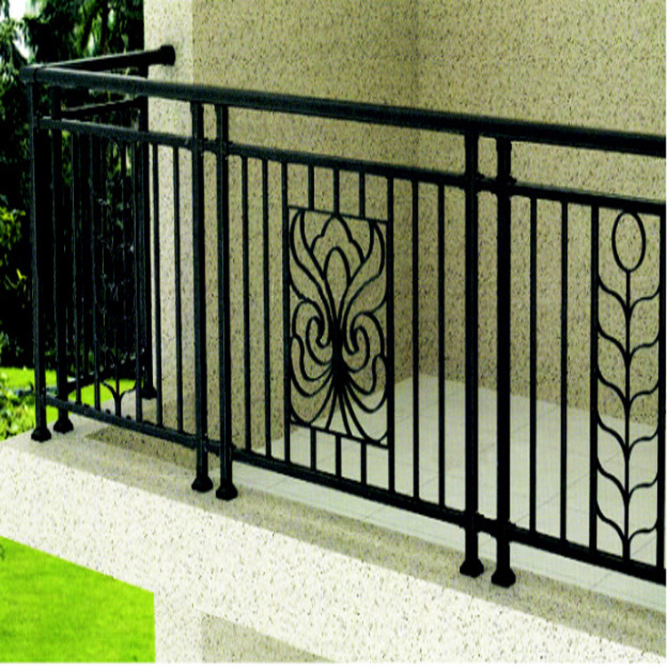 厂家定制直销 锌钢铸铝花阳台护栏 阳台防护栏 防腐蚀阳台栏杆