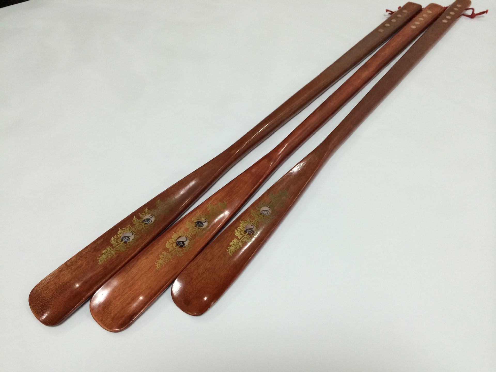 越南红木质鞋拔子家居手工艺品55cm鞋拔提鞋器花梨鸡翅木鞋拔批发