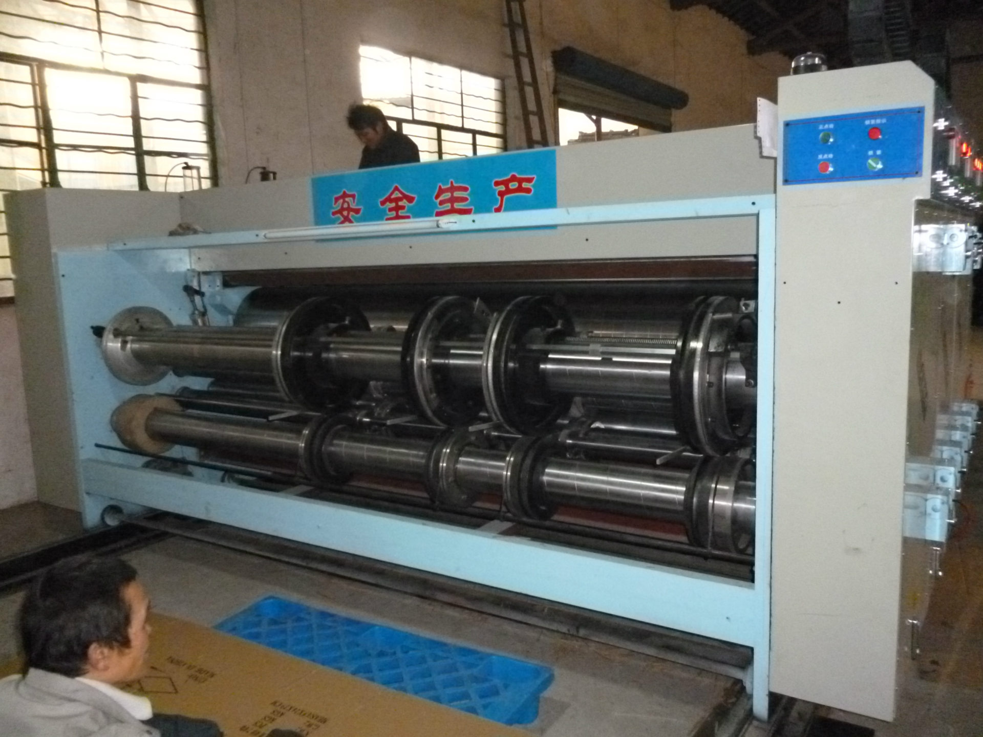 纸箱生产加工设备纸箱机械半自动纸箱印刷机