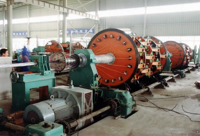 直径30-80变频调速六股制绳机