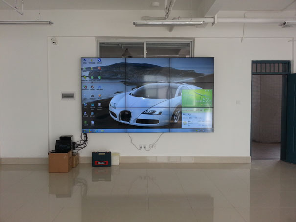 帝艾帝46寸拼接屏3行3列液晶拼接屏应用案例