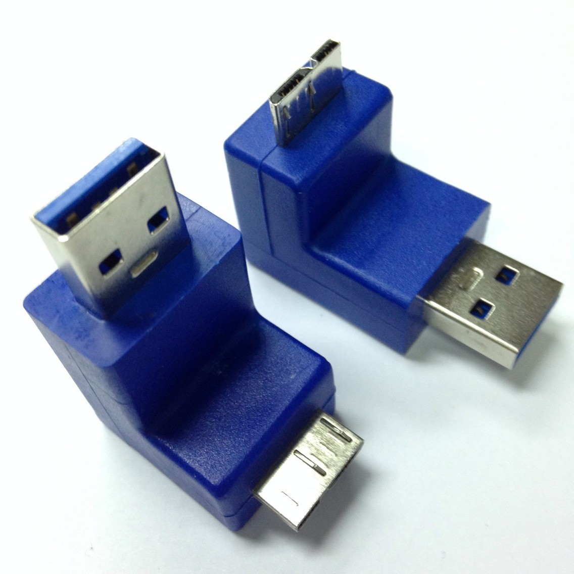 90°弯角 usb3.0转接头 usb3.0高速a公* micro b公 adapter-阿里巴巴