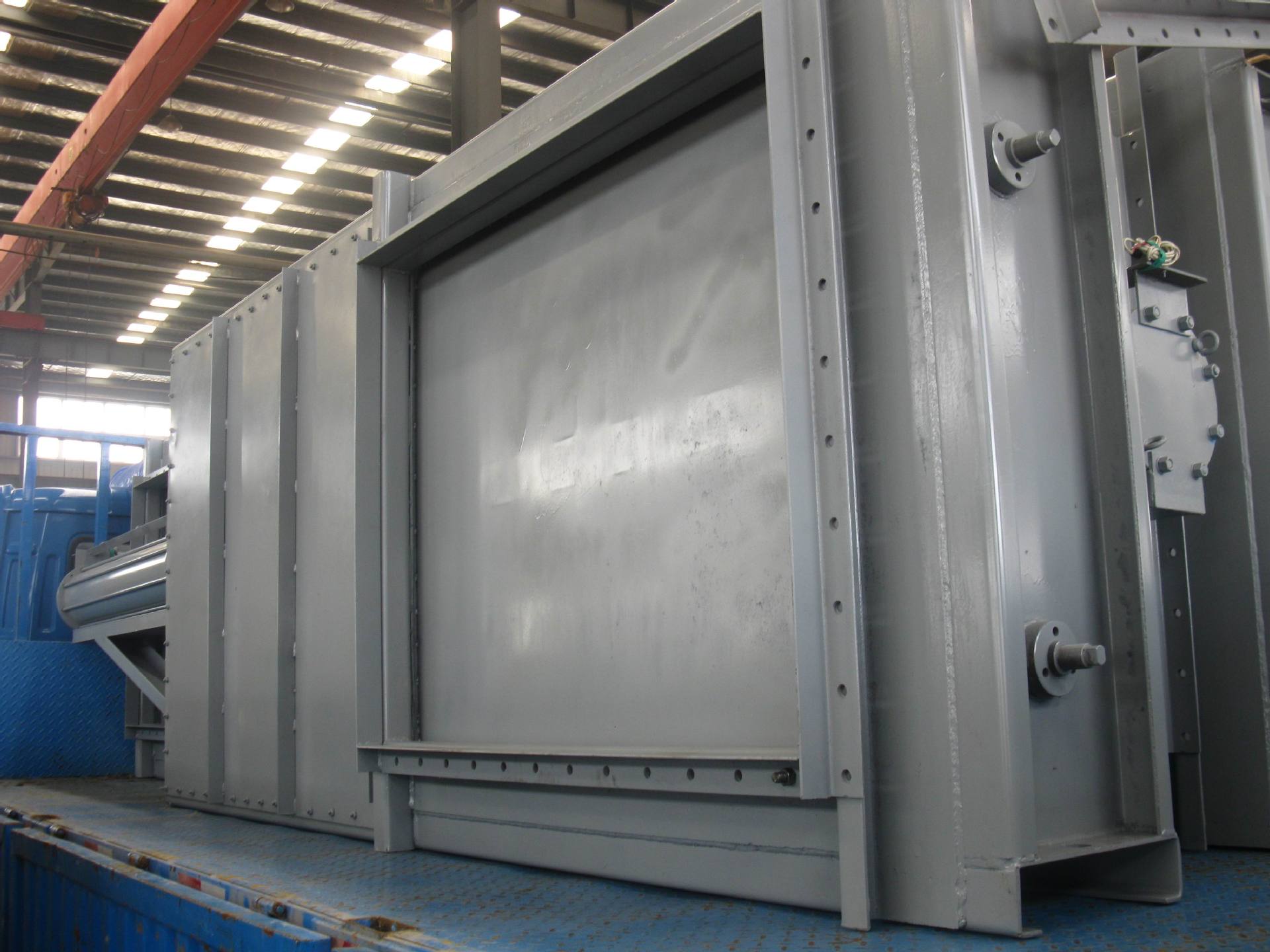 烟道风门厂家制造提供风门,挡板式风门,插板式隔断风门供货快