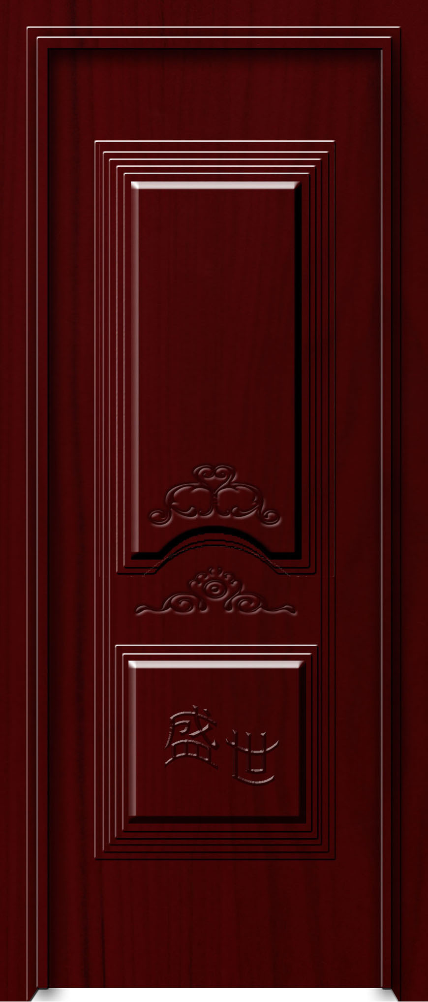 2014中式优质红木**生态环保复合红木实木烤漆门 定制批.