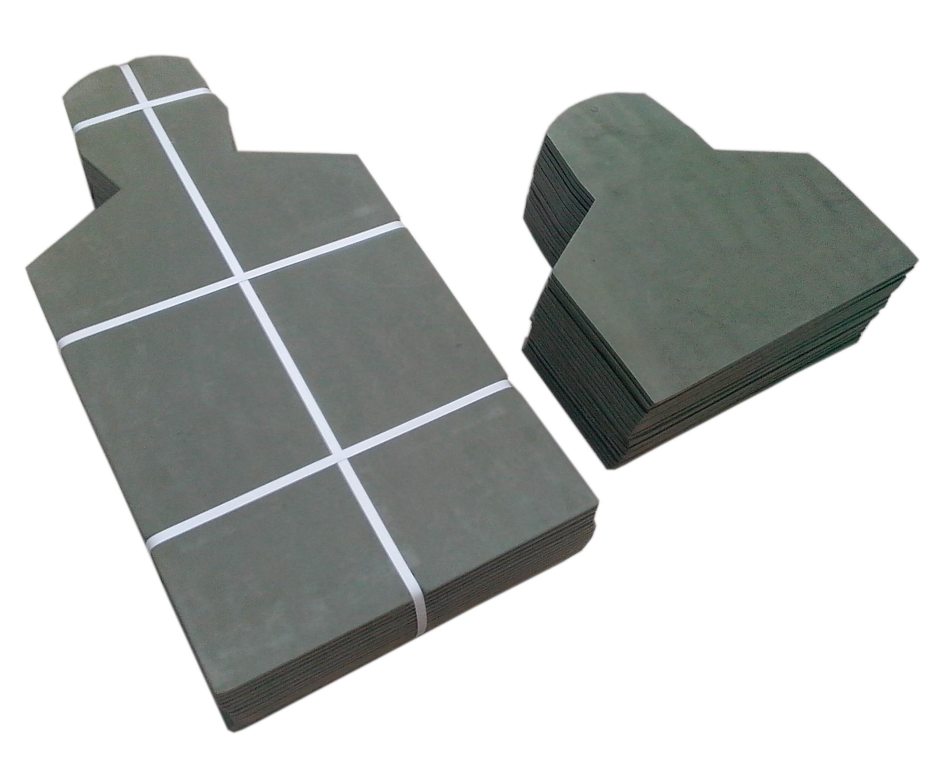 配发通用cs射击训练靶板头靶板胸环靶板半身靶板军绿色身形靶板