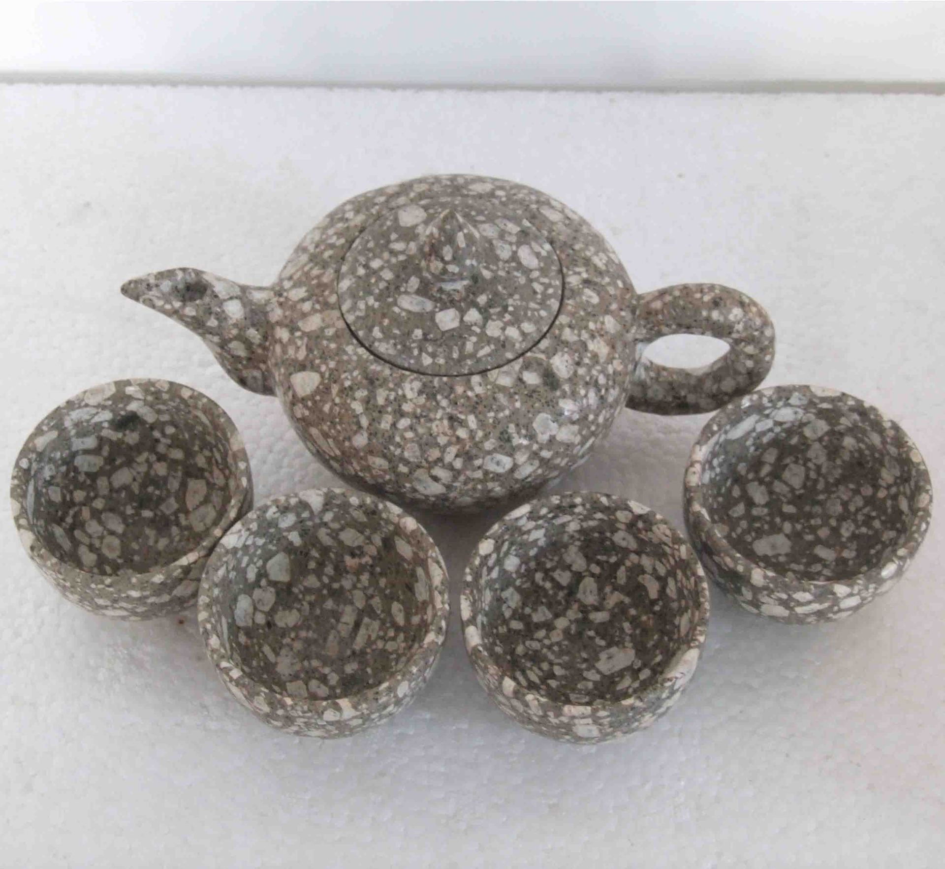 麦饭石茶具 茶壶套 大量批发 蒙阴大饭粒