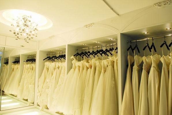 婚纱店婚纱礼服陈列的八大原则