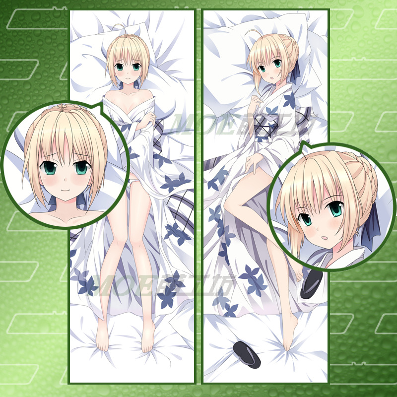 萌工坊新款推荐动漫周边y046saber等身抱枕厂家批发抱枕