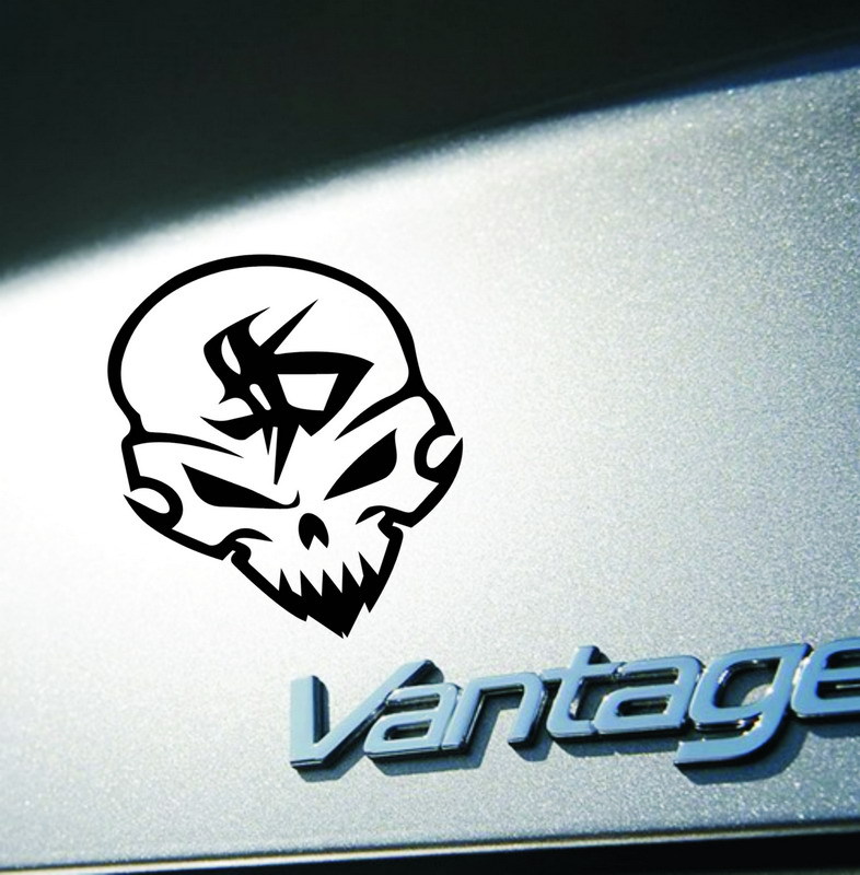 反光鬼怪恶灵骑士 骷髅头车贴 搞怪骷髅汽车贴纸 苍穹骷髅贴r-116