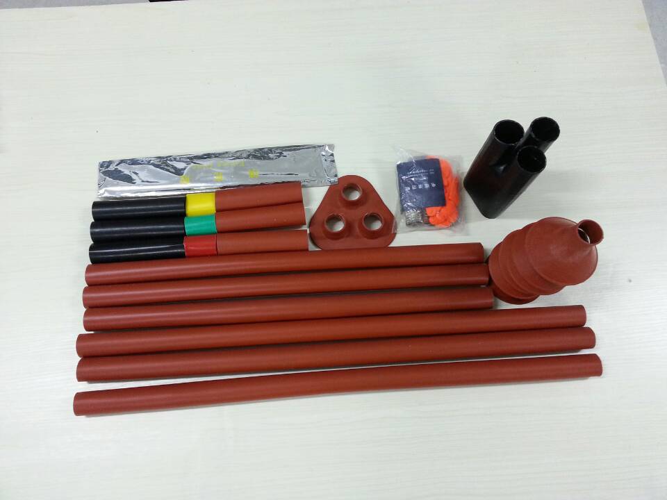 户内热缩式电缆终端头 热缩电缆附件10kv