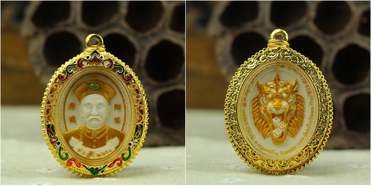 赌神二哥丰佛牌阿赞苏斌开光加持鎏金工艺 增赌运超强运势送礼盒