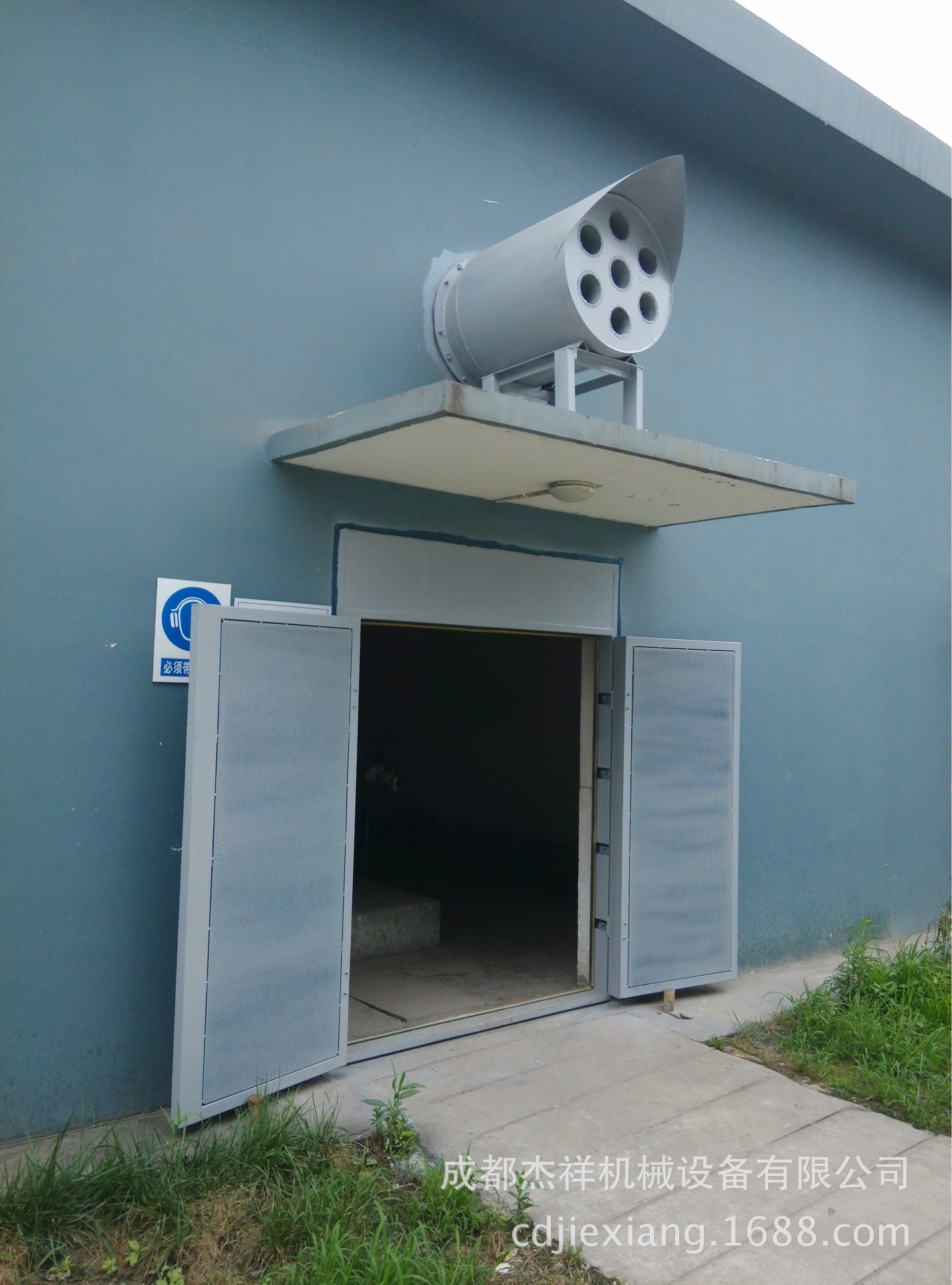 风机房噪声综合治理保证排放达标不影响设备正常使用