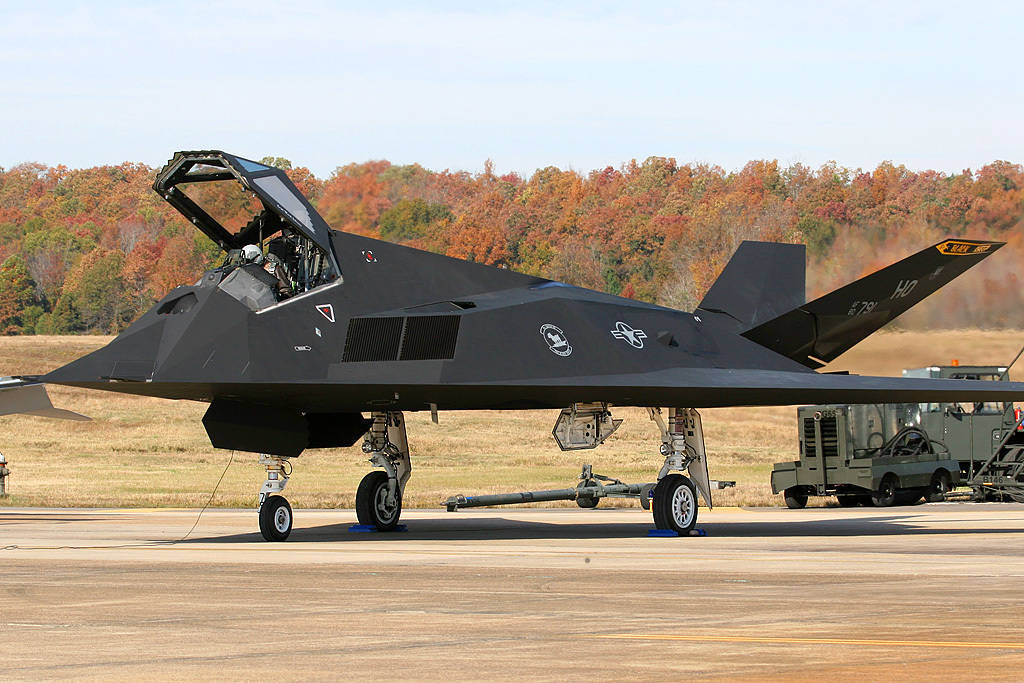 大型固定翼涵道飞机 f-117战斗机 隐身攻击机 无刷8通道2.4g遥控