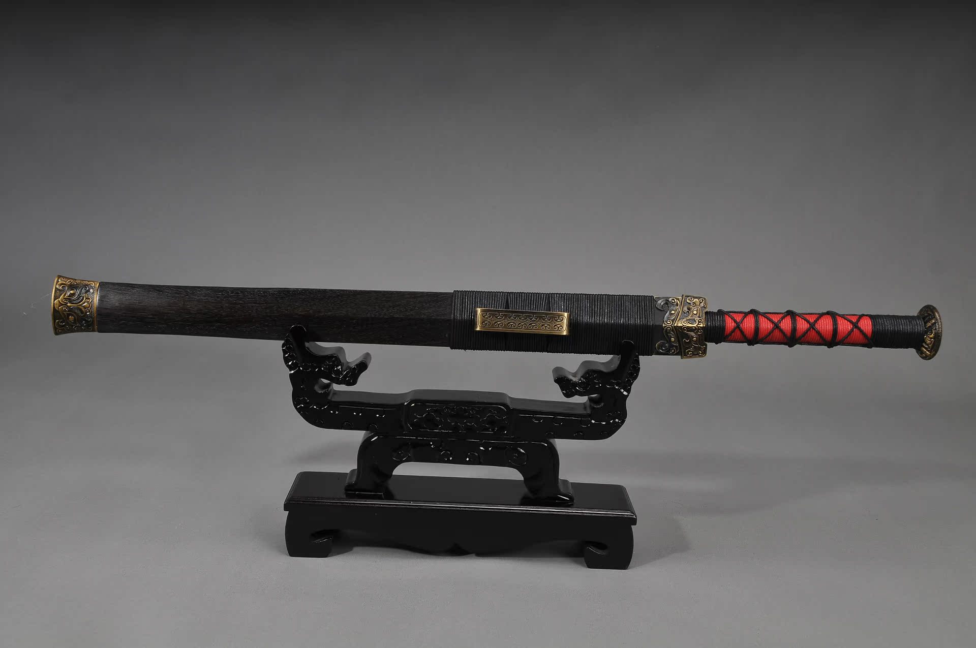 刀剑龙泉宝剑镇宅八面汉剑花纹钢中款赤壁高硬度(方形纹)未开刃