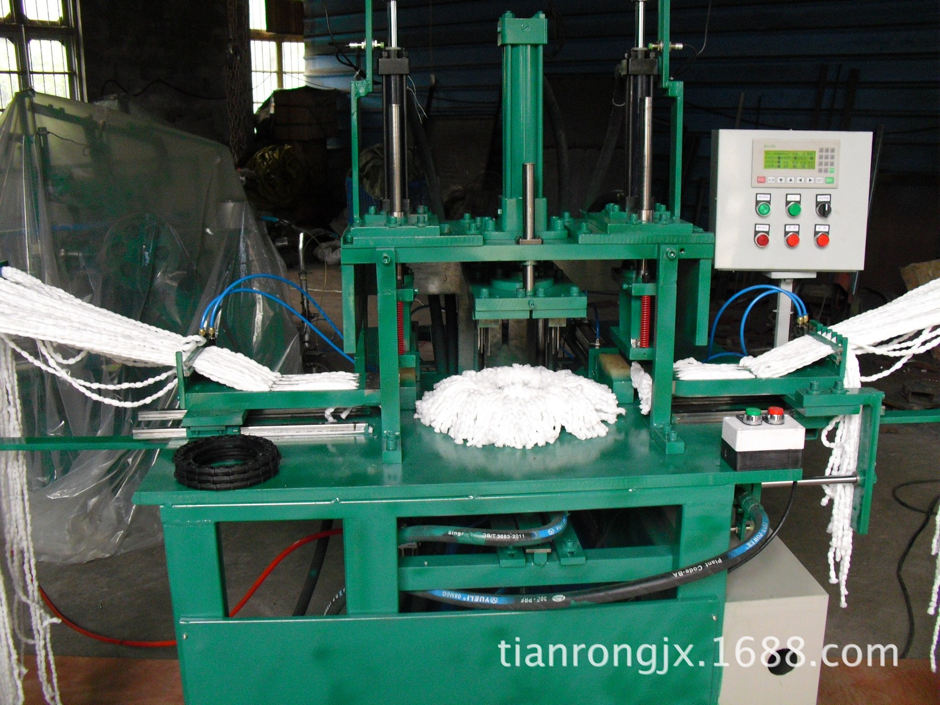 全自动好神拖棉头机拖把头机压毛机