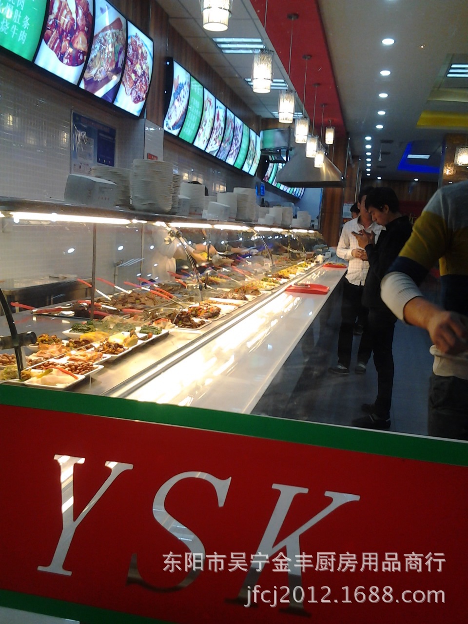 供应中式快餐店保温打菜台 八婺饭堂快餐整套厨房设计,安装维修