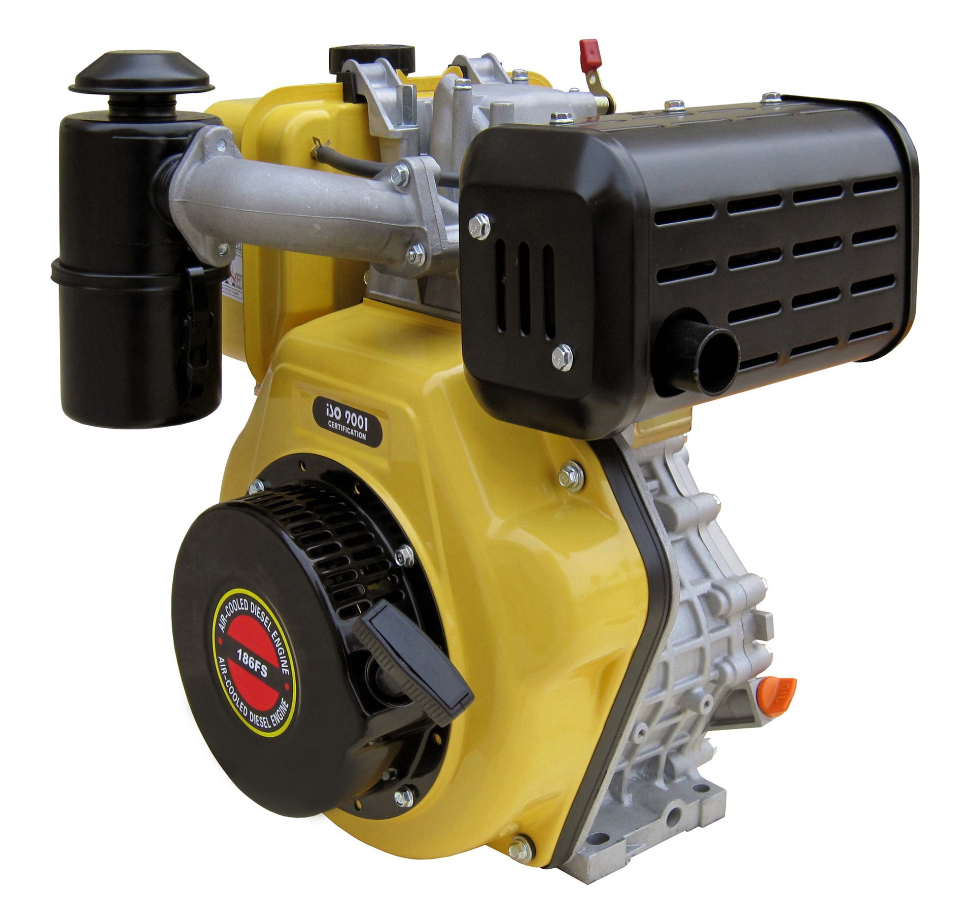 常州产186fa风冷柴油机 9马力 单缸小型 厂家直销