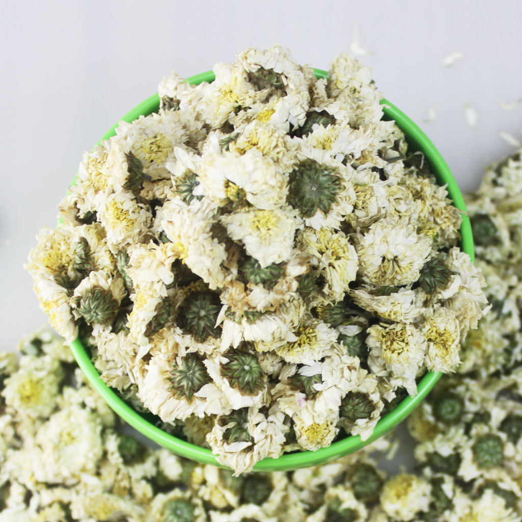 产地直销 黄山贡菊 白菊花 贡菊花 菊花茶 双宝花草茶批发