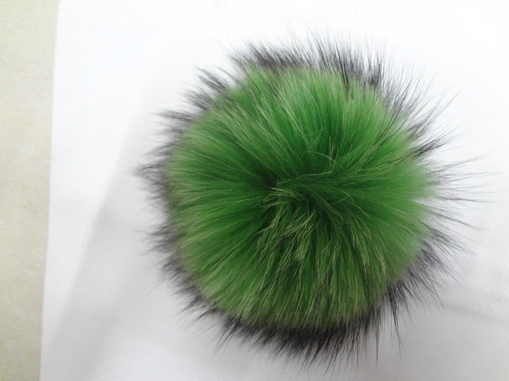 2016爆款针线帽顶人造纤维仿制貉子毛球厂家批发 毛球-毛球