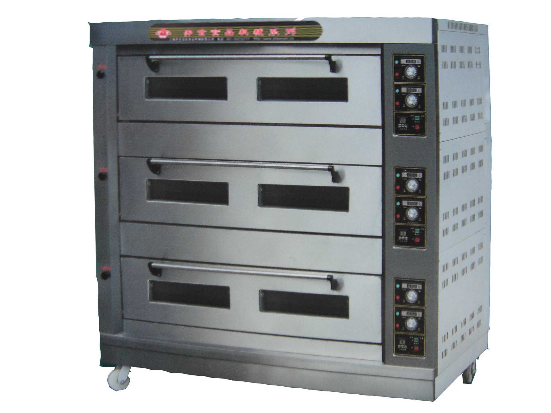 三层九盘燃气烘炉 面包烤炉 3层9盘 燃气烤箱 商用燃气烤炉