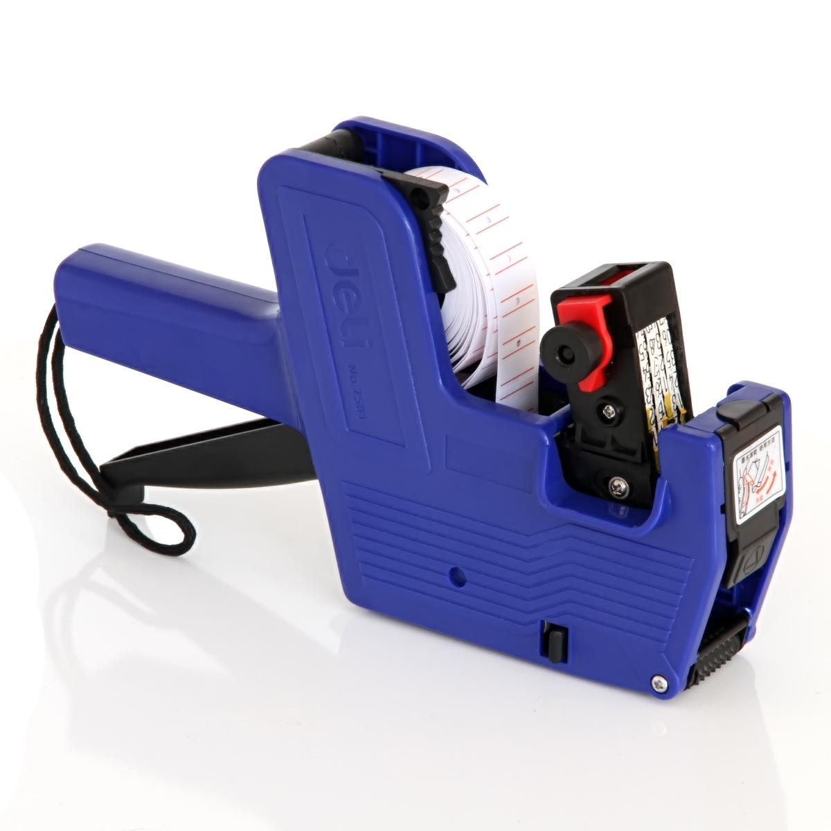 原装得力7501标价机价签机deli数字印打码机打价机得力超市