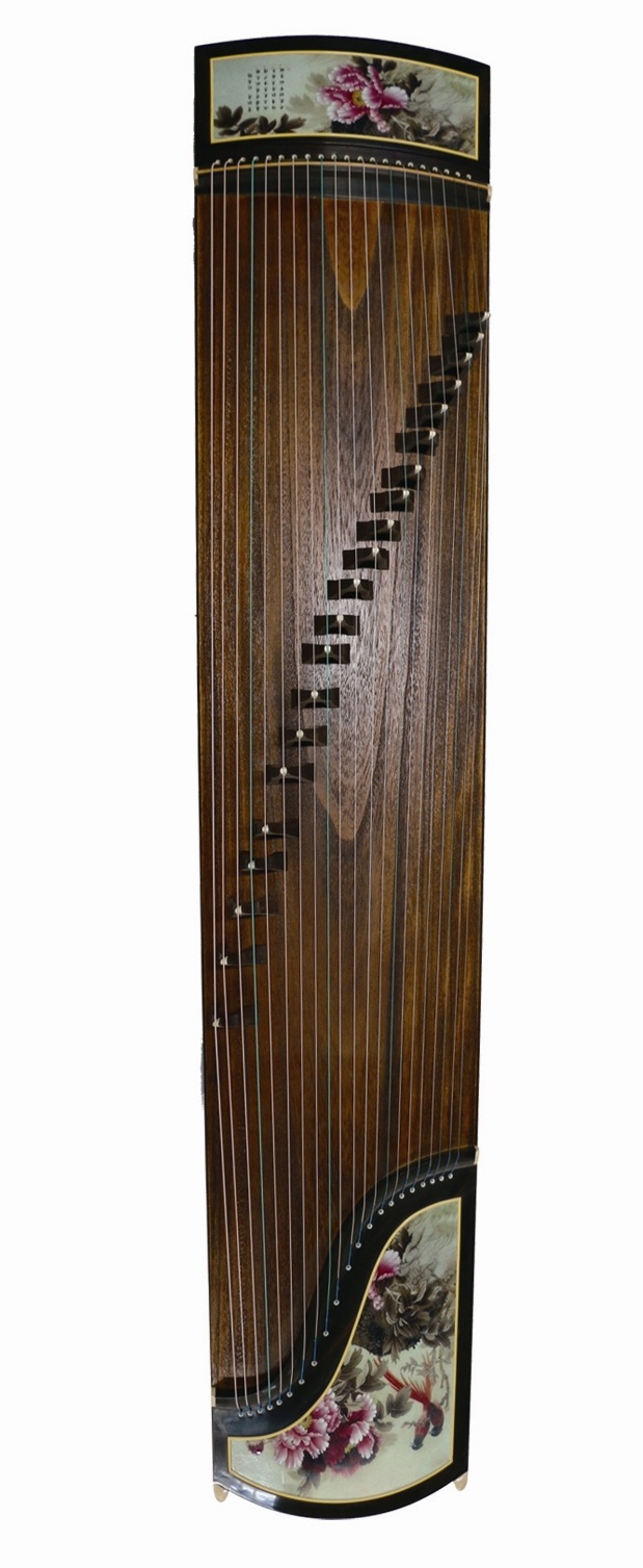 984b山水图古筝批发,音色浑厚,悠长!