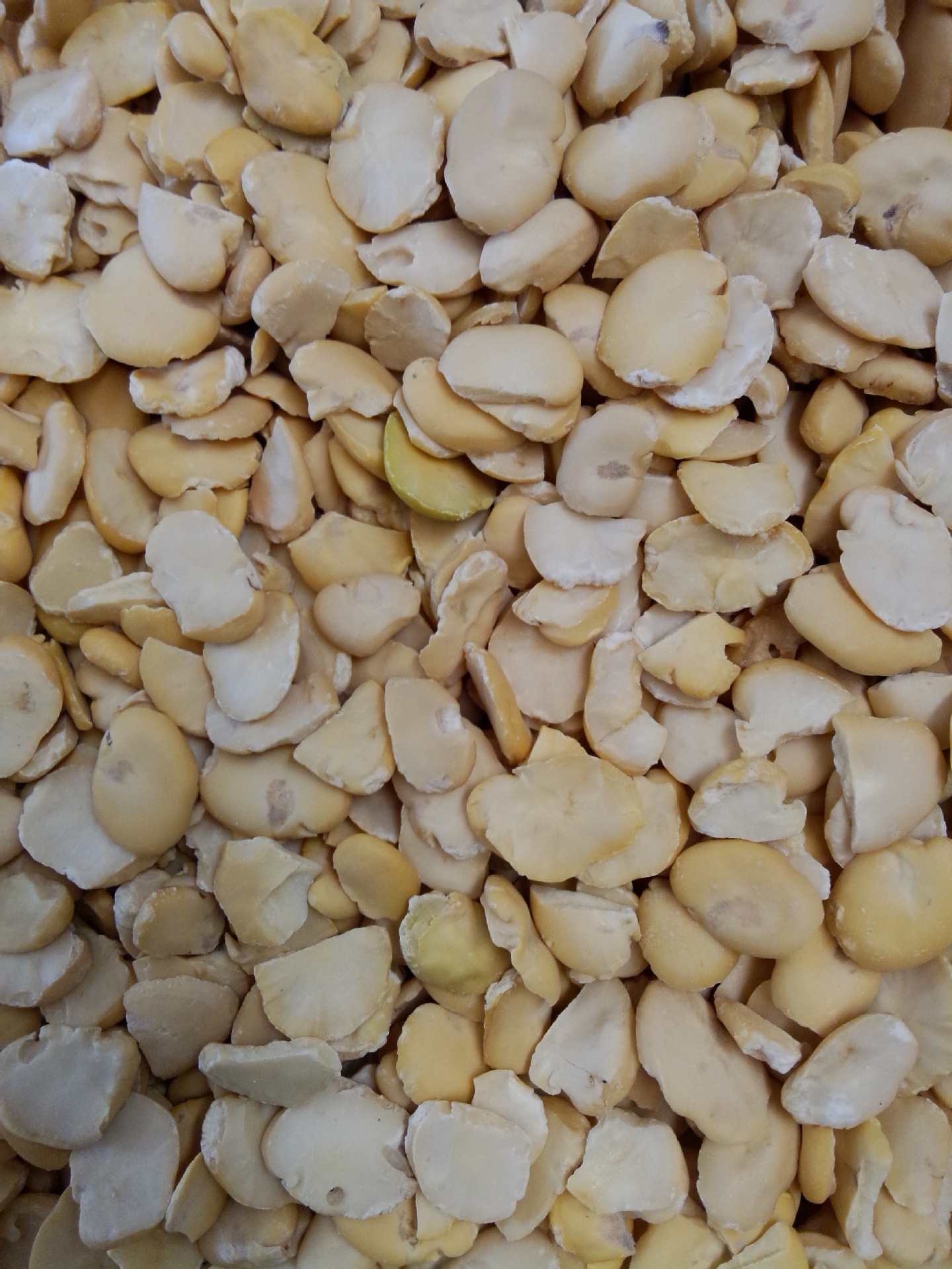 甘肃油炸瓣胡豆瓣木豆蚕豆炒货批发杂粮油炸盐焗兰花豆