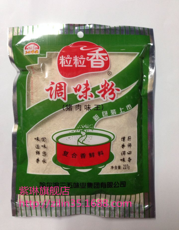 三五味业调味粉 粒粒香猪肉味王227g
