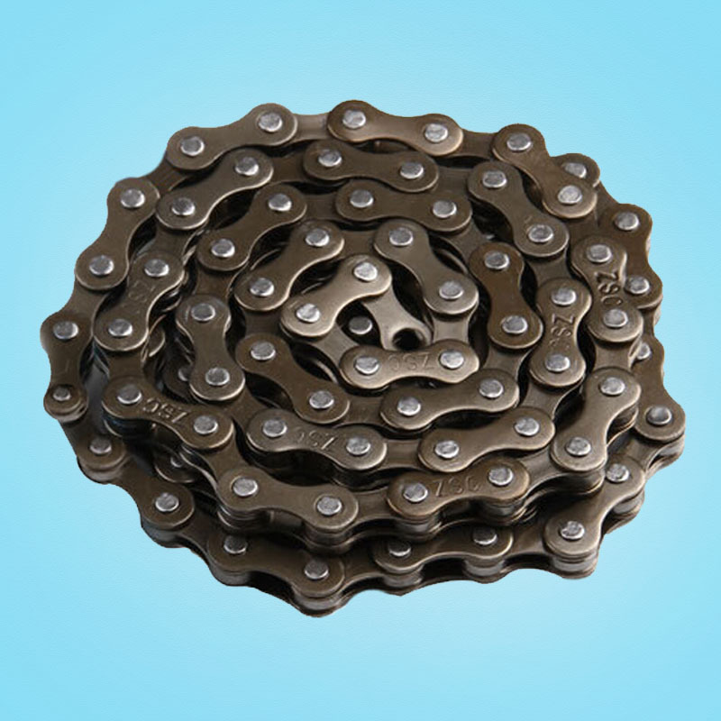 z30链条 山地自行车高强度起重传动链条 单速链条童车