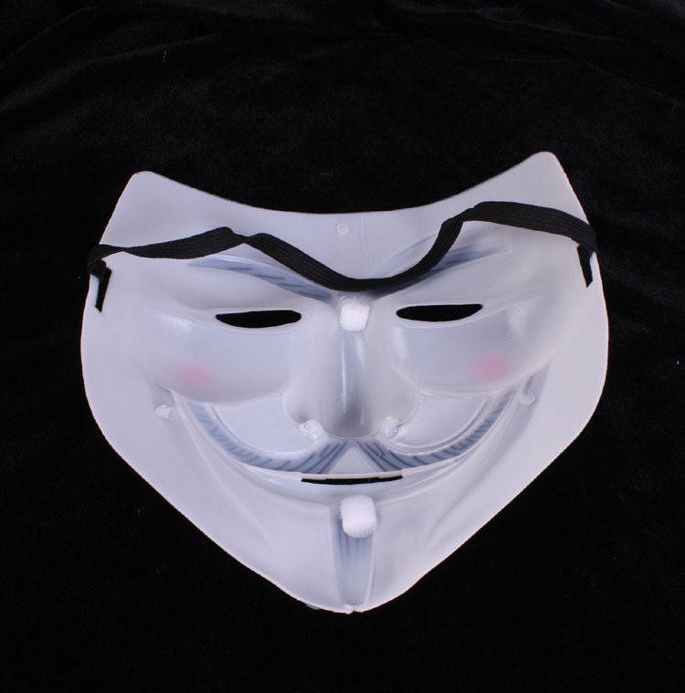 v字仇杀面具 鬼节面具 杀手面具 万圣节面具