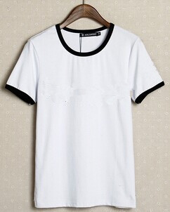 圆领t恤男 涤棉