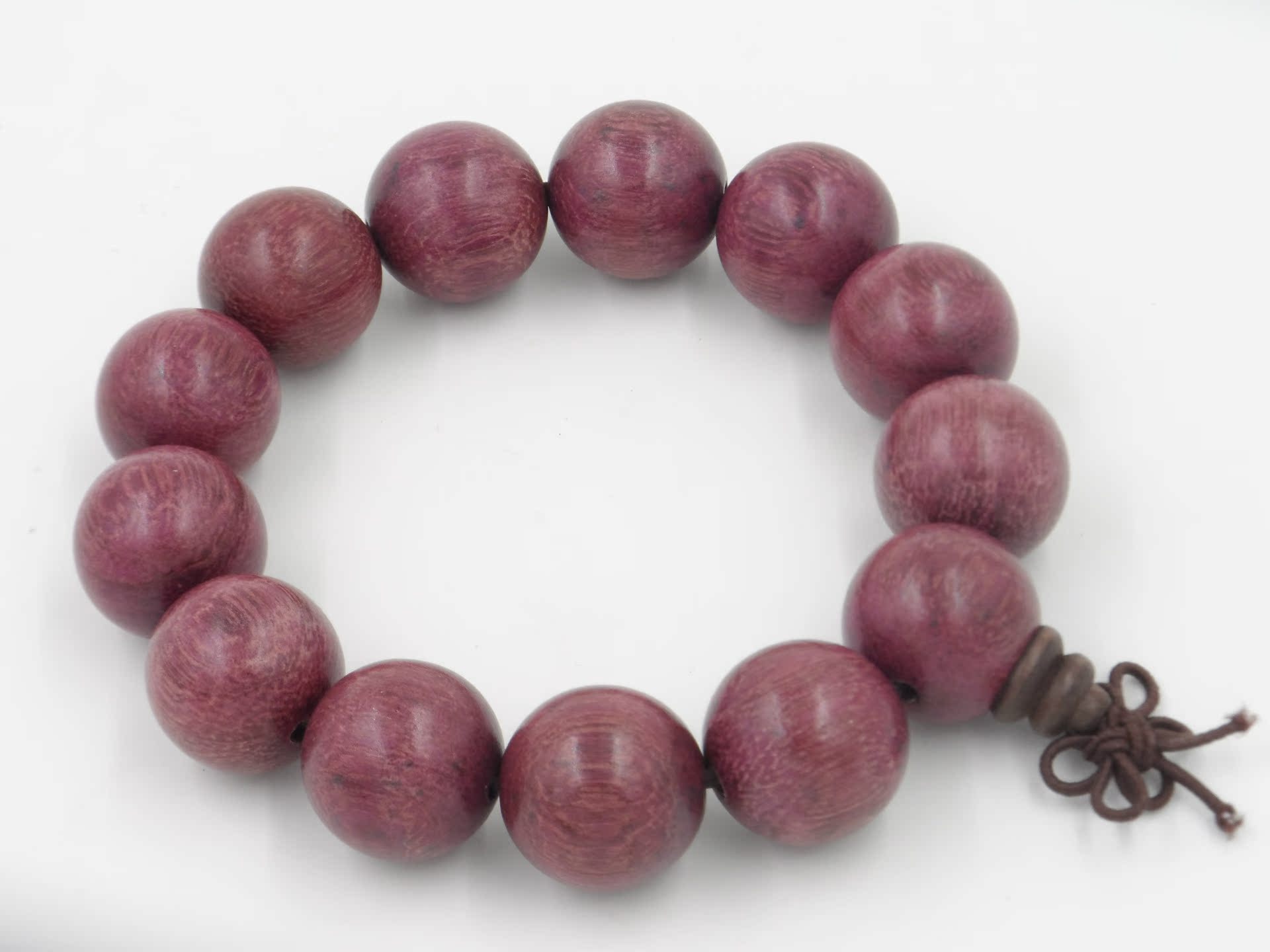 沉香紫罗兰佛珠手串藏式108颗念珠手链玫瑰紫檀古文玩木质工艺品